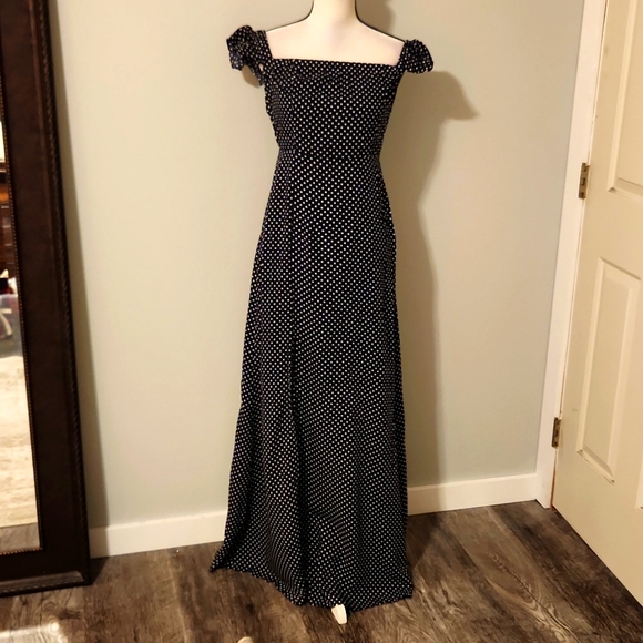 Lulus polka dot maxi - Picture 4 of 11